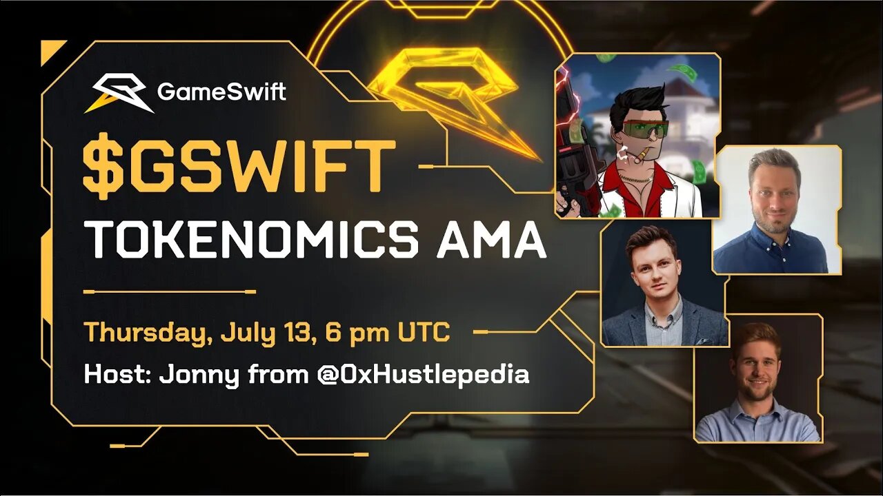 GameSwift: Live AMA Tokenomics 13 July