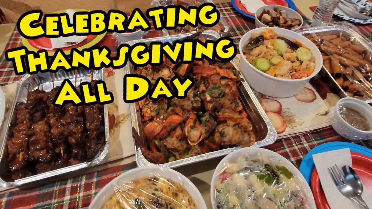 Celebrating Thanksgiving All Day!