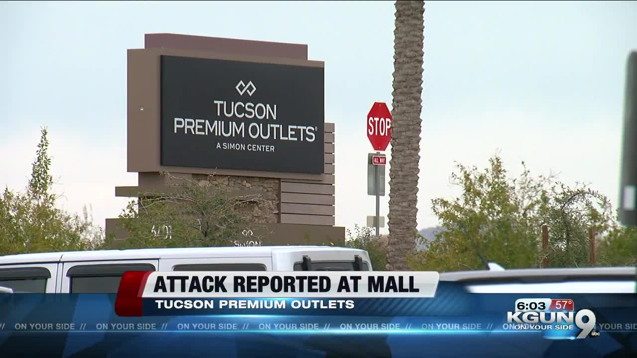 Woman reports being attacked in Tucson Premium Outlets parking lot