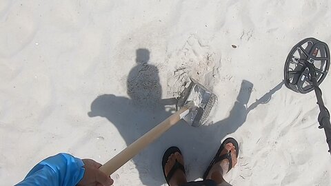 Pensacola. Beach Metal Detecting