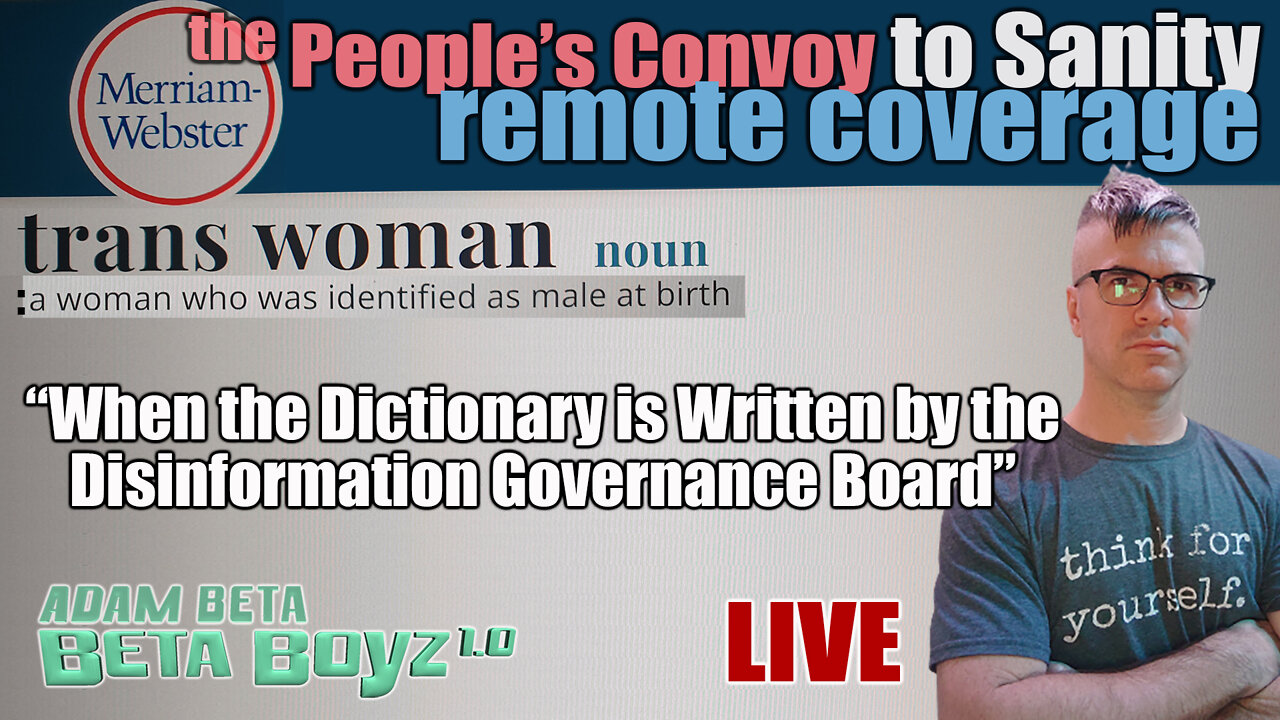 Lib2Liberty2Death2WhoCares, May 12th AM "Can't Even Trust the Dictionary" People's Convoy remote