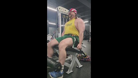 Leg Extension Road to 400lbs: 370lbs for 5