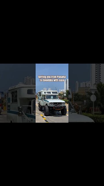 Why you should choose Overland Embassy to get you safely from Panama to Colombia. #travel #overland