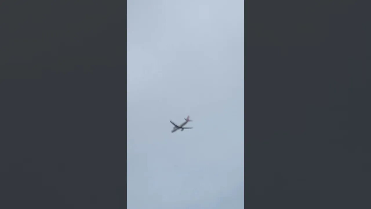 Plane Coming In