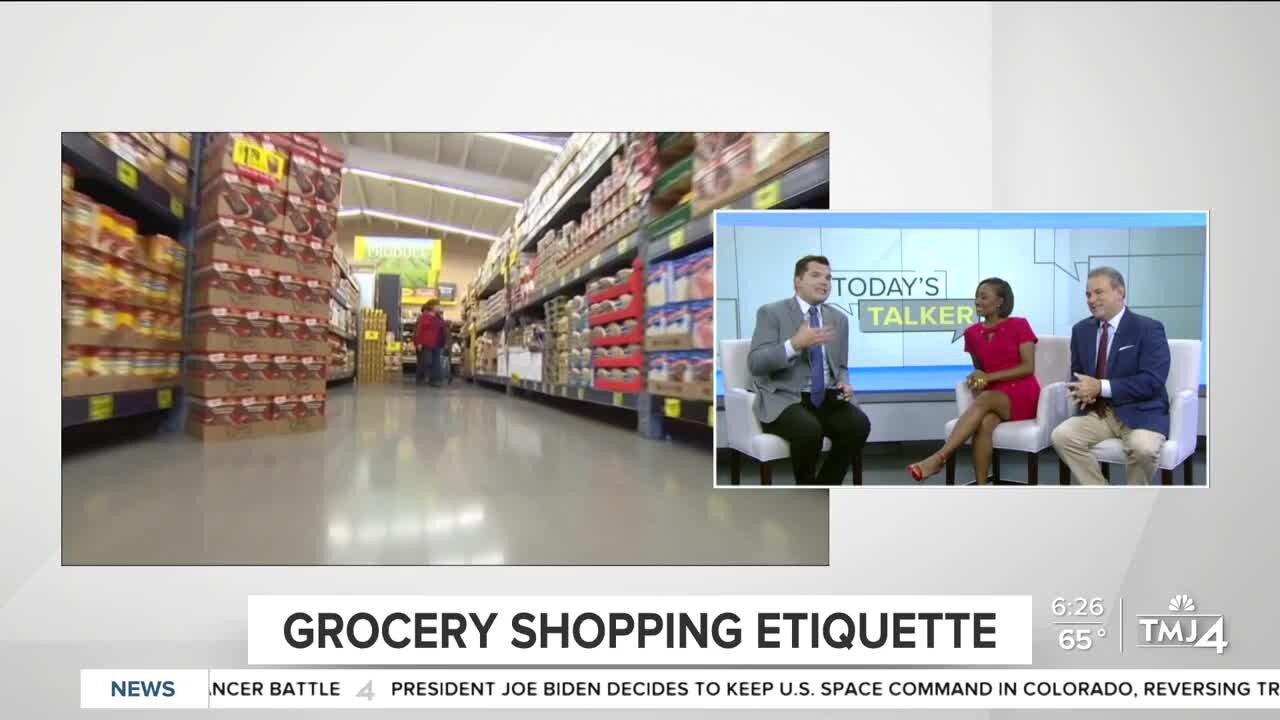 Today's Talker: Grocery shopping etiquette