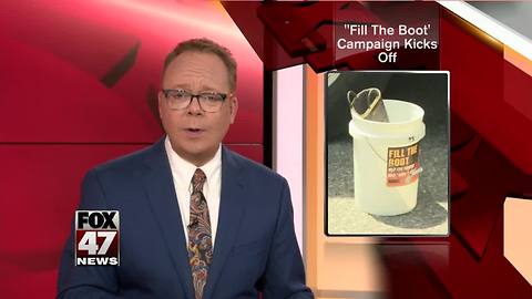 Firefighters 'filling the boot' for muscular dystrophy fundraiser