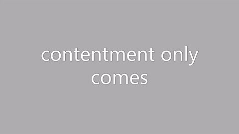 #contentment, _0