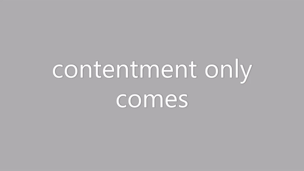 #contentment, _0