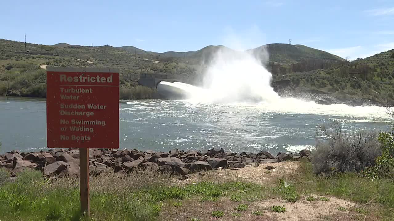 Boise River is running high and fast experts say it's best to avoid the river