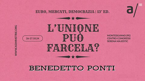 🔴 "Disinformazione contro libertà di espressione" (Benedetto Ponti)