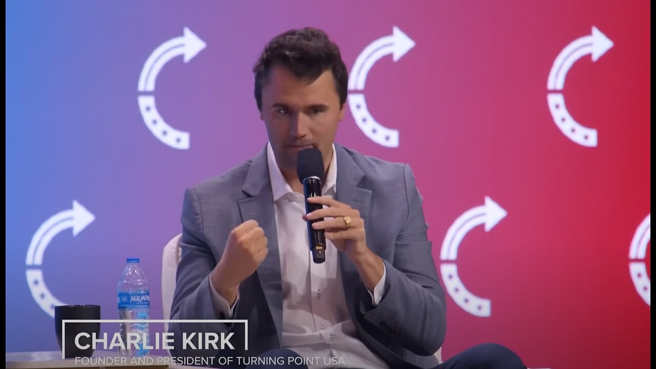 Charlie Kirk Answers Questions at Charis Bible College