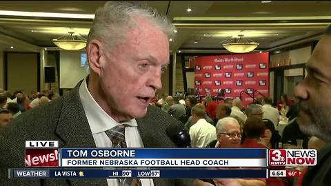 Big Red Today breakfast with Tom Osborne