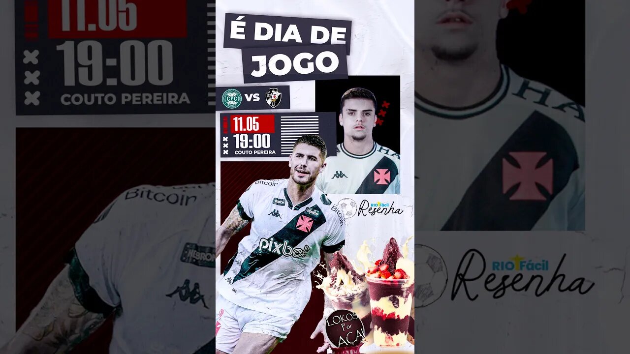 CORITIBA X VASCO em mais um jogão pelo Brasileiro!