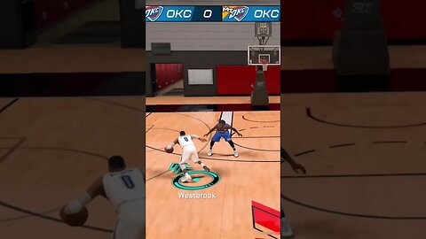 Russ putting moves in Kyrie. ⛹🏾‍♂️🏀#nba2kmobile #nba2kmobilebasketball #nba2kmobileseason5 #nba2k