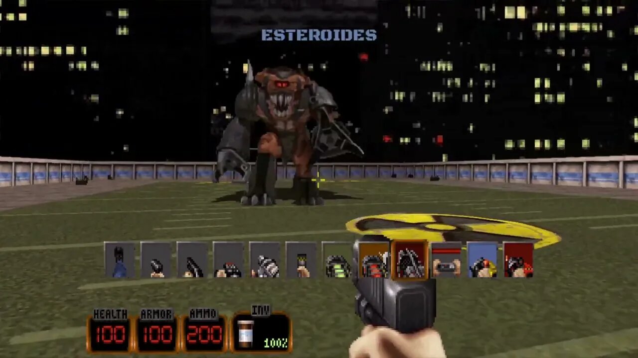 Sem prisioneiros - Mate todos os inimigos de uma fase - Duke Nukem 3D: 20th Anniversary World Tour