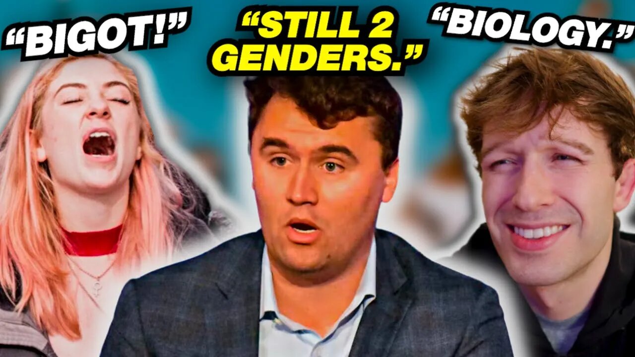 Charlie Kirk Swiftly OWNS Woke Gender Pronoun CRAZIES