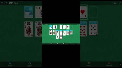 Microsoft Solitaire Collection Klondike EASY Level # 46 #shorts