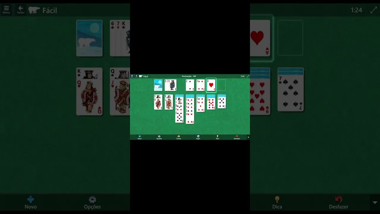 Microsoft Solitaire Collection Klondike EASY Level # 46 #shorts