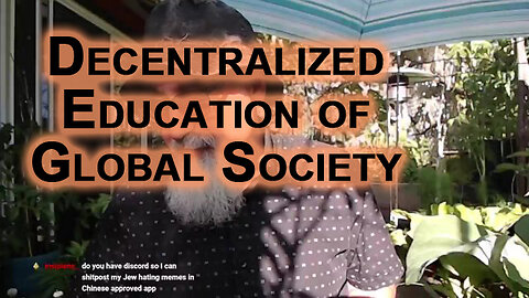 Most Important Problem for Our Society, Proper Decentralized Education of Global Community