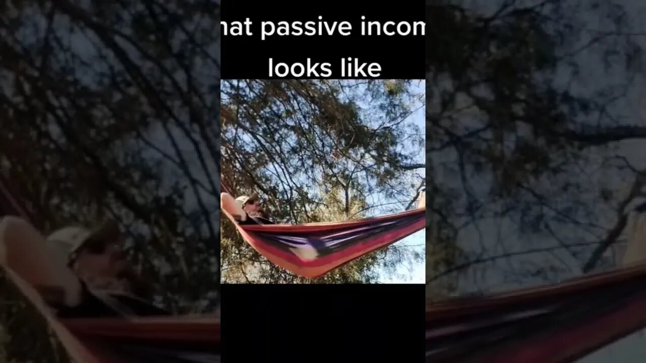 What passive income looks like.