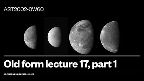 Lecture 17, part 1
