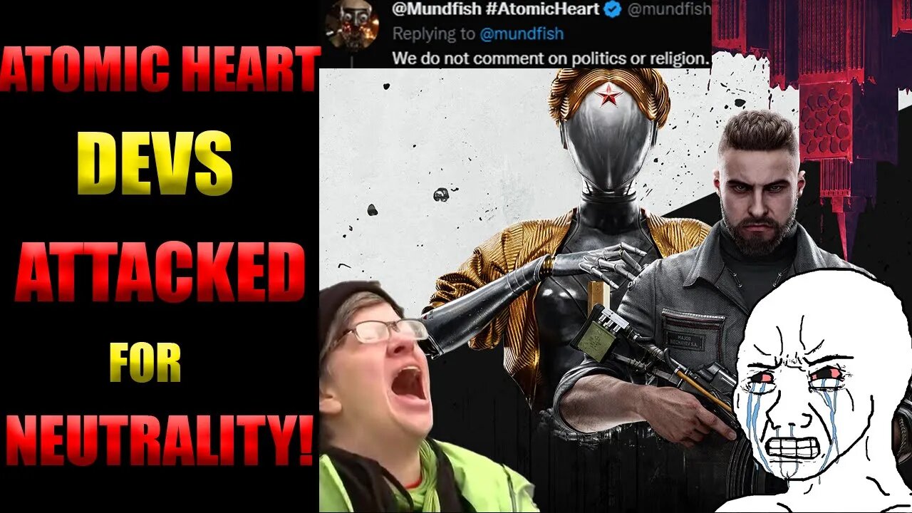 ATOMIC HEART developers ATTACKED over not being WOKE!