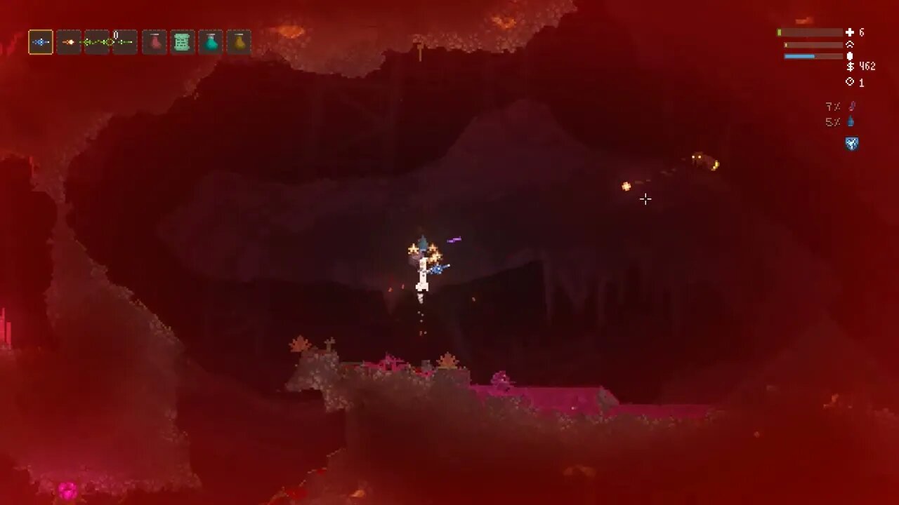 Noita [cay] daily run for 2023.MAY.18. I once could see, but now am blind...