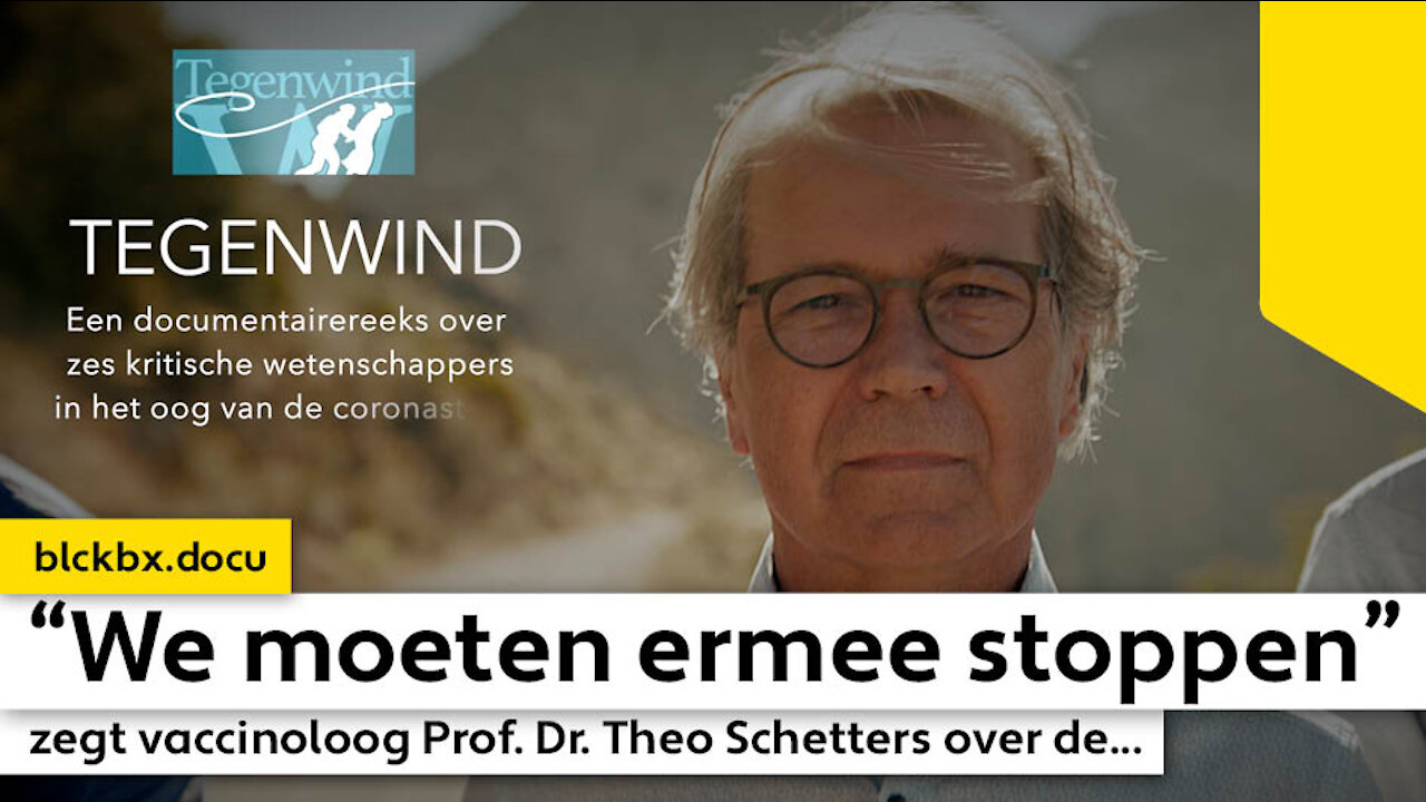 “We moeten ermee stoppen” zegt vaccinoloog Prof. Dr. Theo Schetters over de massavaccinatie…