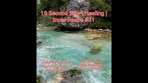 15 Second Short Healing Inner Peace | Meditation Music | Angel Guides | #31 #Meditation #shorts