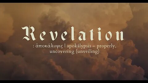 Revelation 1:4-8 Greetings from Heaven