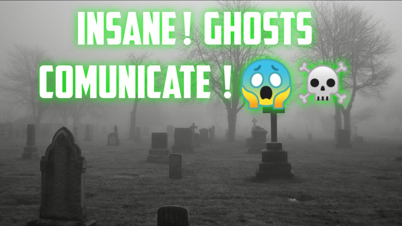 Ghosts Speaks To Me From Grave ! INSANE ☠️😱