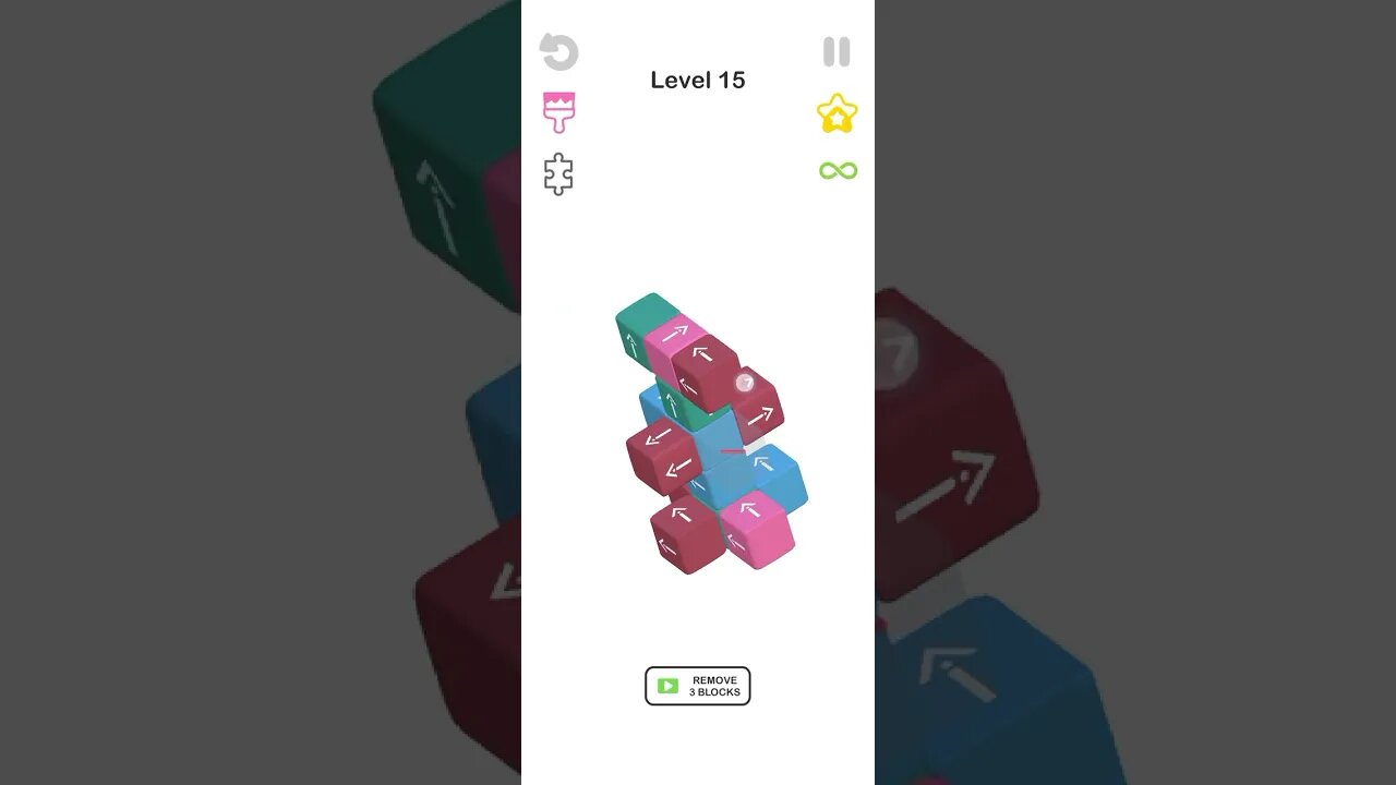 Tap Master Take Blocks Away Level 15 #gameday #game #gameplay #Tapmaster