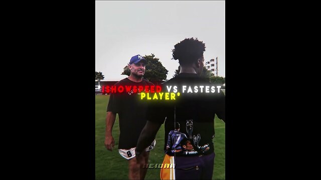 ISHOWSPEED RACE FASTER RUGBY PLAYER