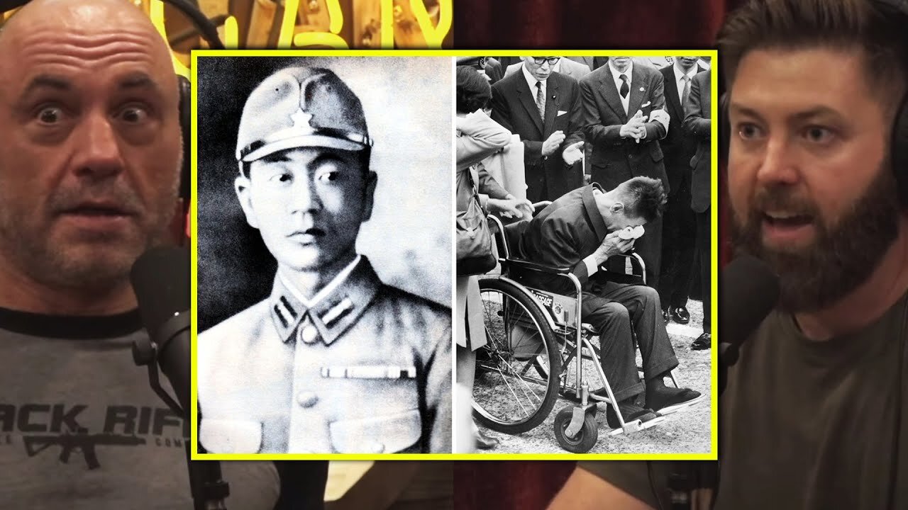 Joe Rogan: 28 YEARS AT WAR, Japanese WWII Soldier Didn't Know the War Ended