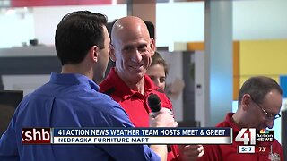 41 Action News weather team greets fans Saturday