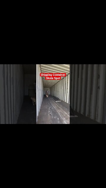 First session in the skateboard museum. My dog loves it!