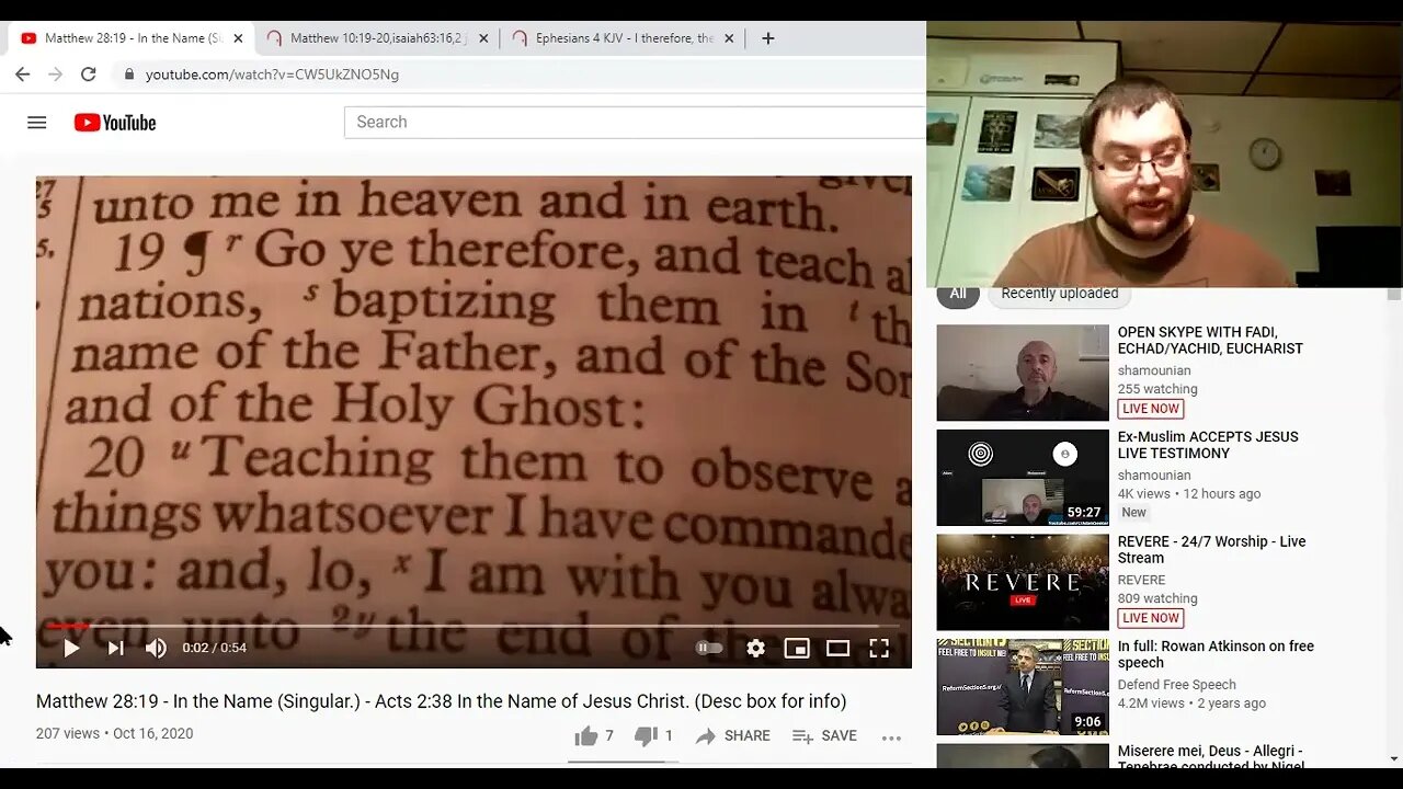 ben REFLECT UPON THE WORD still refuses to hear correction on the godhead mirrored u4 rnChL3qU 720p