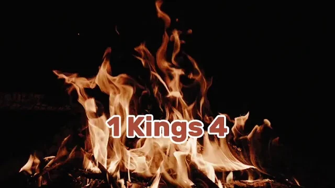 1 Kings 4