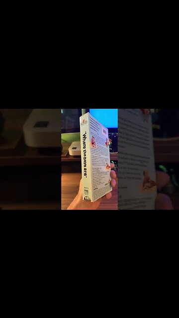 VHShorts [0028] WHERE THE BOYS ARE [#shorts #theBACarchive #theVHSinspector]