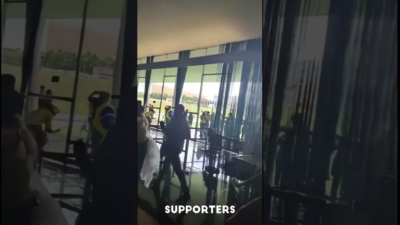 Supporters of Bolsonaro, Broke Through Barriers & Entered The Brazilian Congress In Brasilia