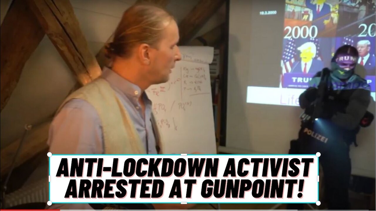 Anti Coronavirus Lock-down Activist Arrested At Gunpoint!