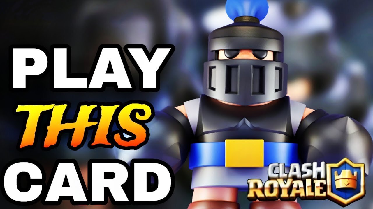 "Mega Knight's Epic Jumping Attack in Clash Royale"