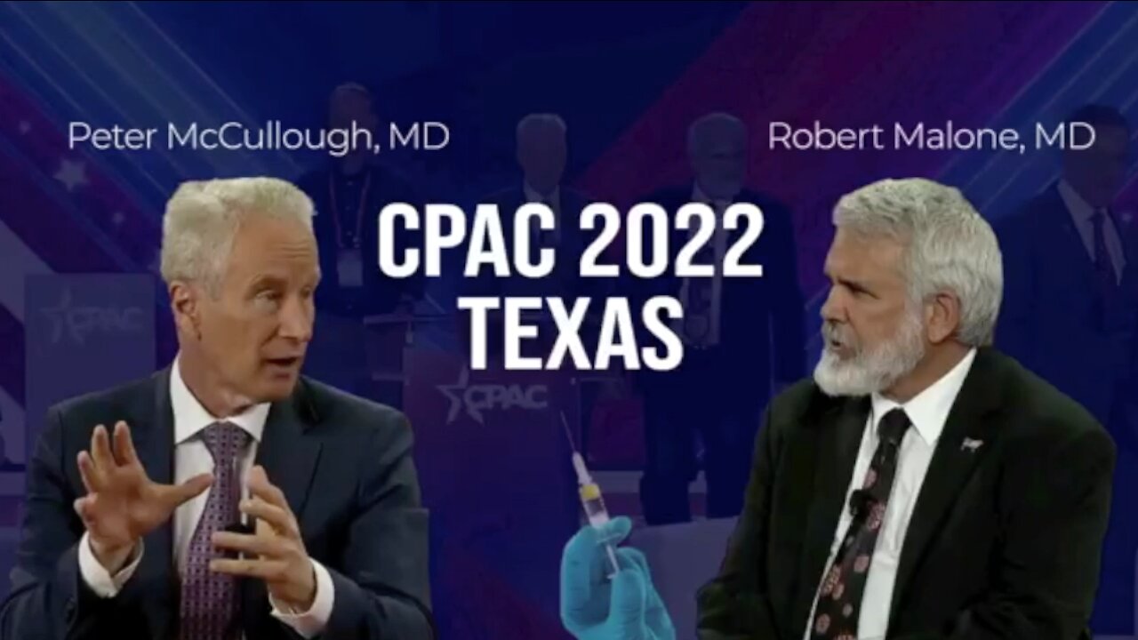 Dr. Robert Malone, Dr. Peter McCullough, Dr. Brooke Miller - CPAC Texas 2022