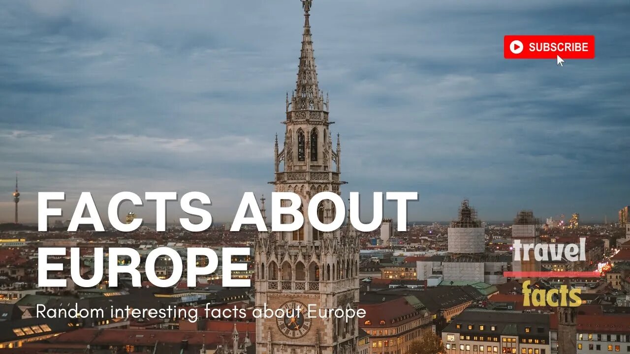 Interesting facts about EUROPE | Travel video | Europe travel guide