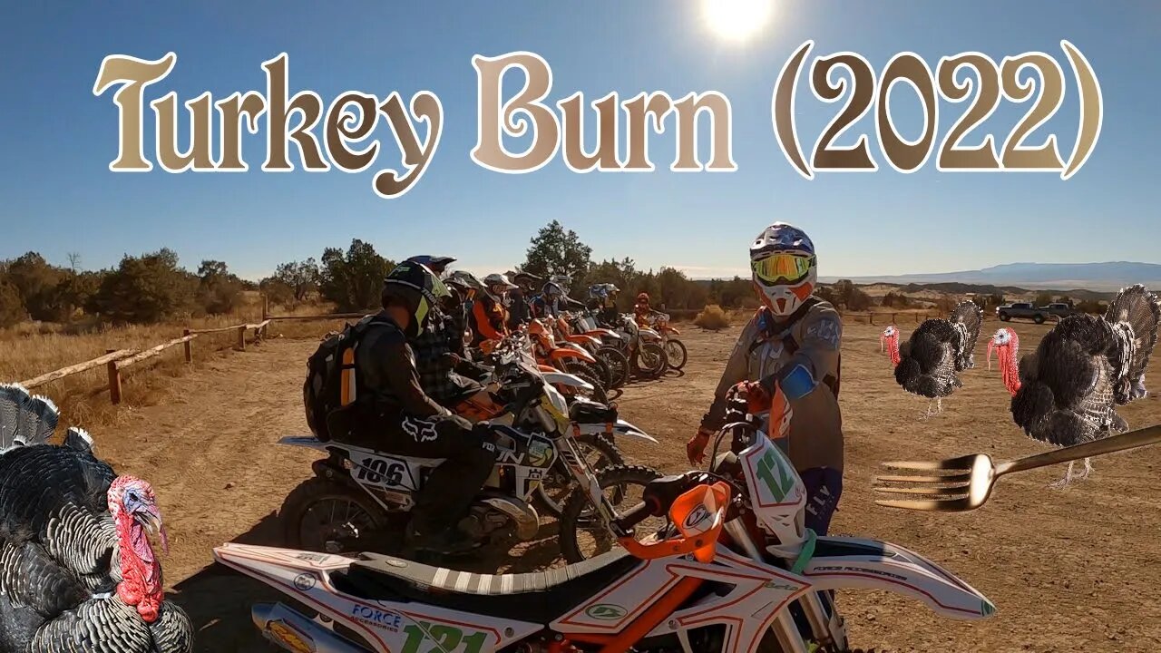 Turkey Burn (2022) - The squids tackle warm up trail!