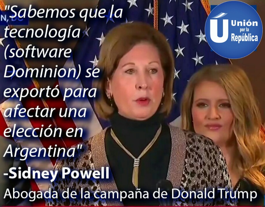 SINDY POWELL HABLA DE FRAUDE DE ARGENTINA - DESCUBIERTO POR JORGE SONNANTE