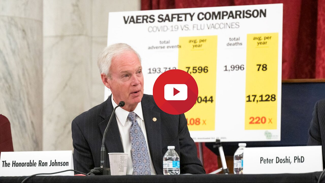 US Senator Ron Johnson's Expert Panel Discussion On Vaccine Mandates 11.2021