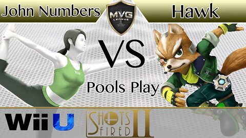 Nexus Ho3k|John Numbers (Wii Fit) vs. Hawk (Fox) - Pools Play - Shots Fired 2
