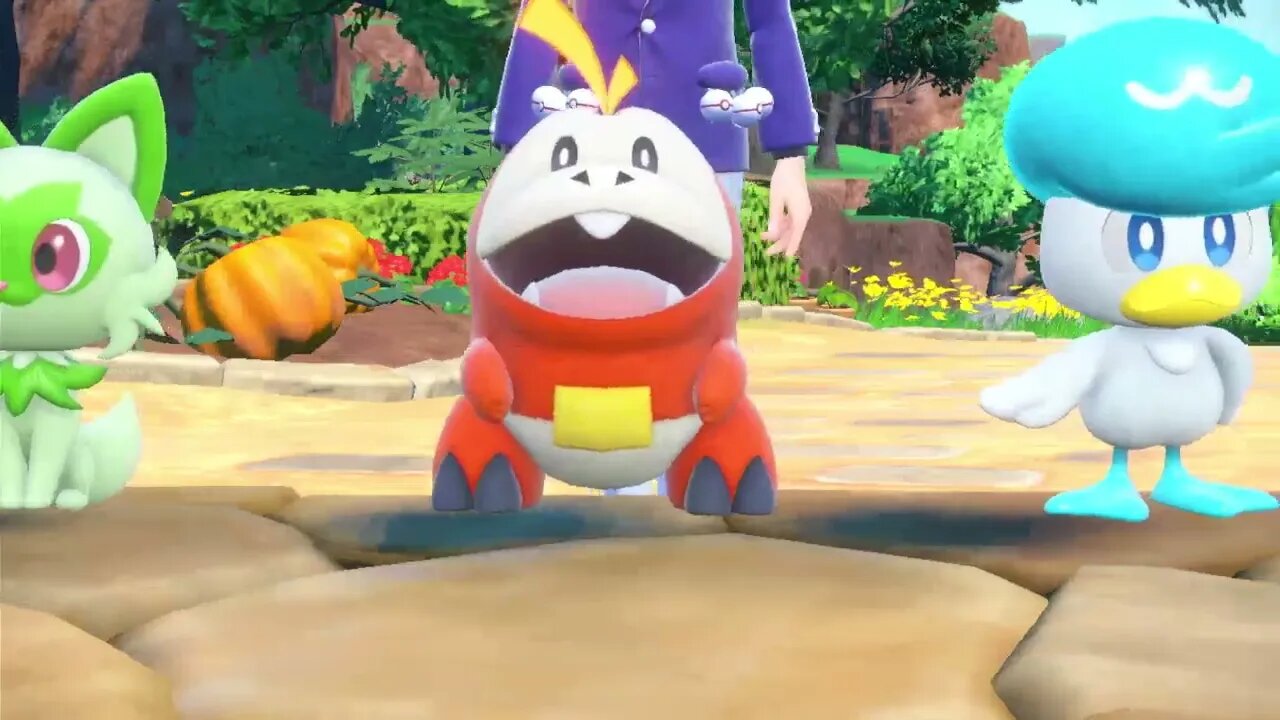 Pokémon Violet Walkthrough Part 1 - Intro, Poco Path, Lighthouse, & Quaxly, I choose you!