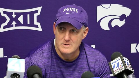 Kansas State Football | Chris Klieman Postgame Press Conference | K-State 31, Kansas 27